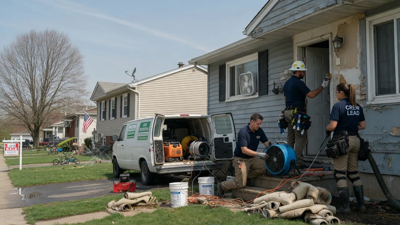Flood Cleanup in Clifton, VA near me