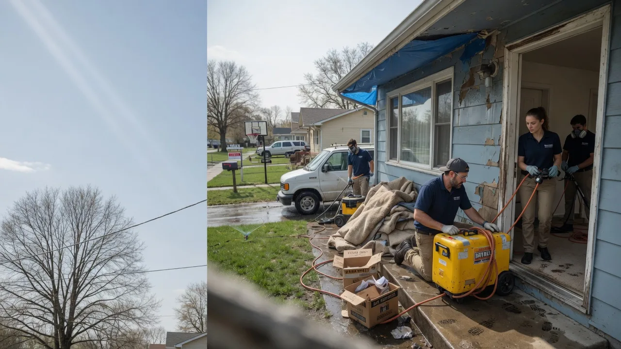 Basement Flood Cleanup in Clifton, VA near me